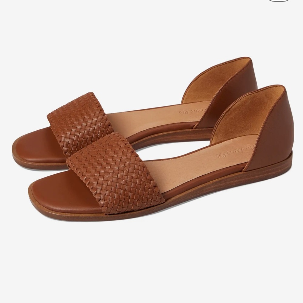 NWOT Madewell D’Orsay Braided Flat 10